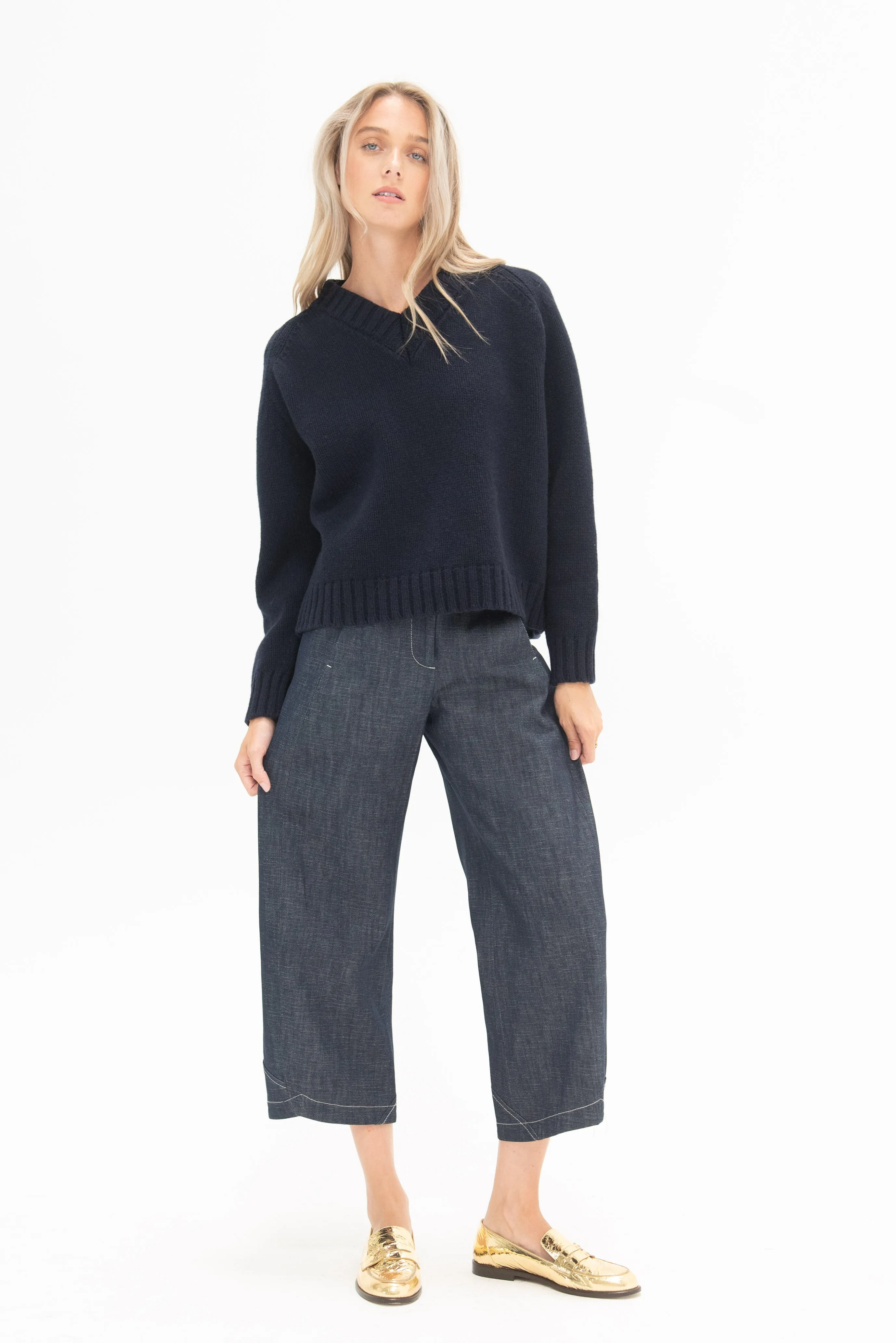 Aissa Cargo Pant, Indigo