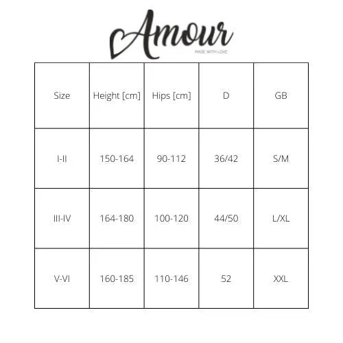 Amour Cat Girl 30/50 Denier Open Gusset Tights