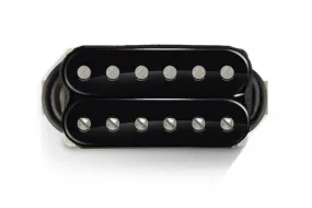 Bare Knuckle VHII Humbucker Bridge Pickup - Open Black - 50mm Short 4 Conductor