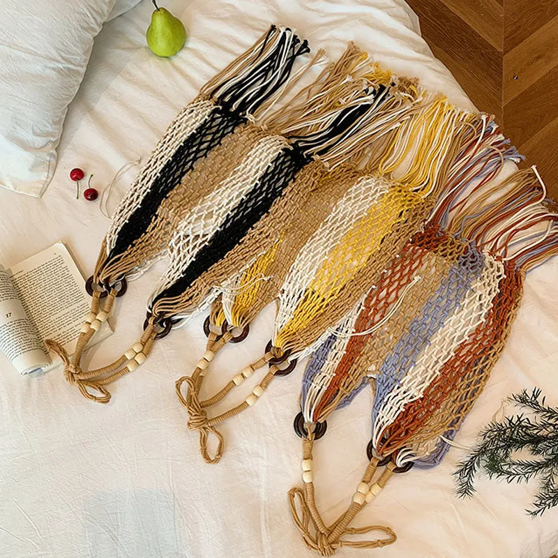 Beach Style Straw Bag