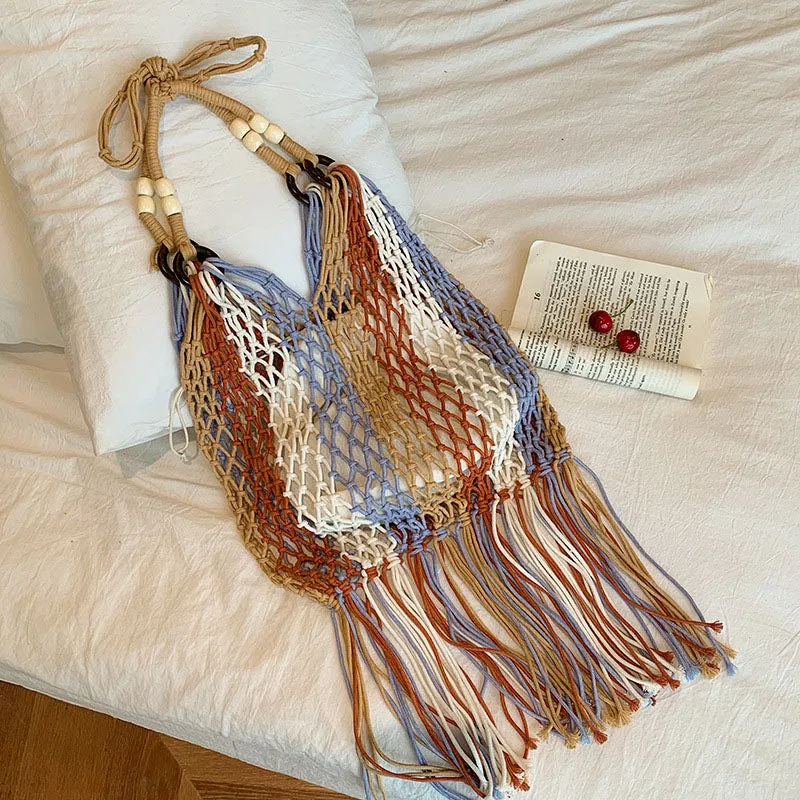 Beach Style Straw Bag