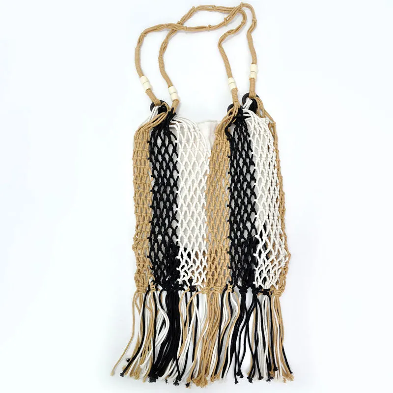 Beach Style Straw Bag