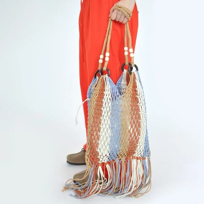 Beach Style Straw Bag