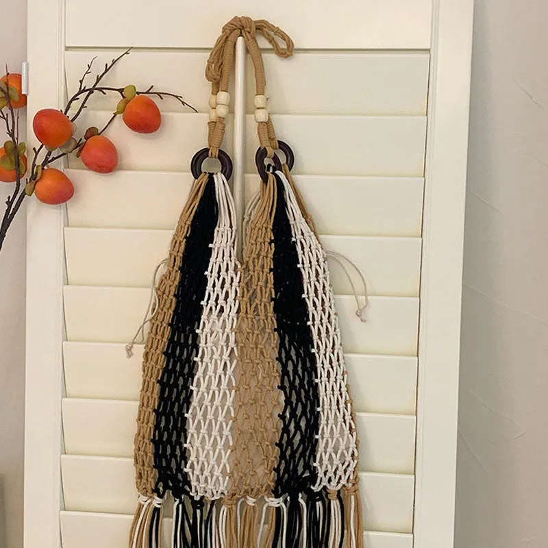 Beach Style Straw Bag