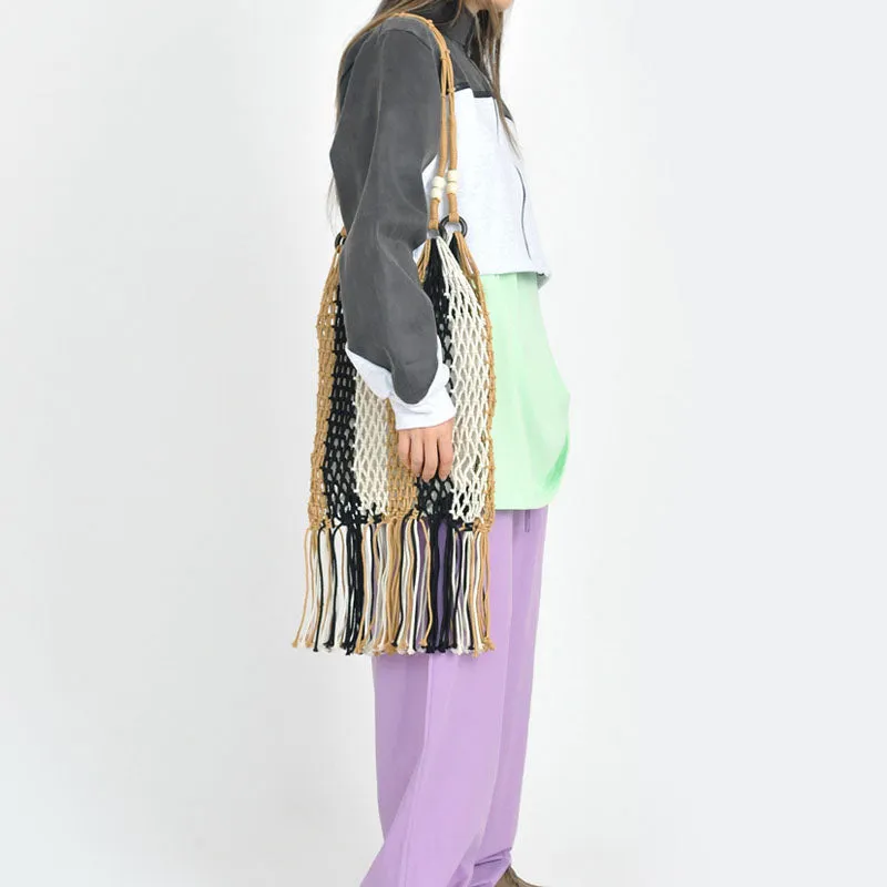 Beach Style Straw Bag