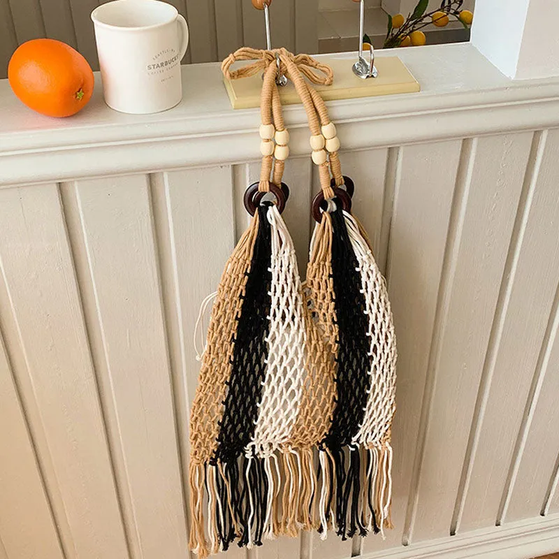 Beach Style Straw Bag