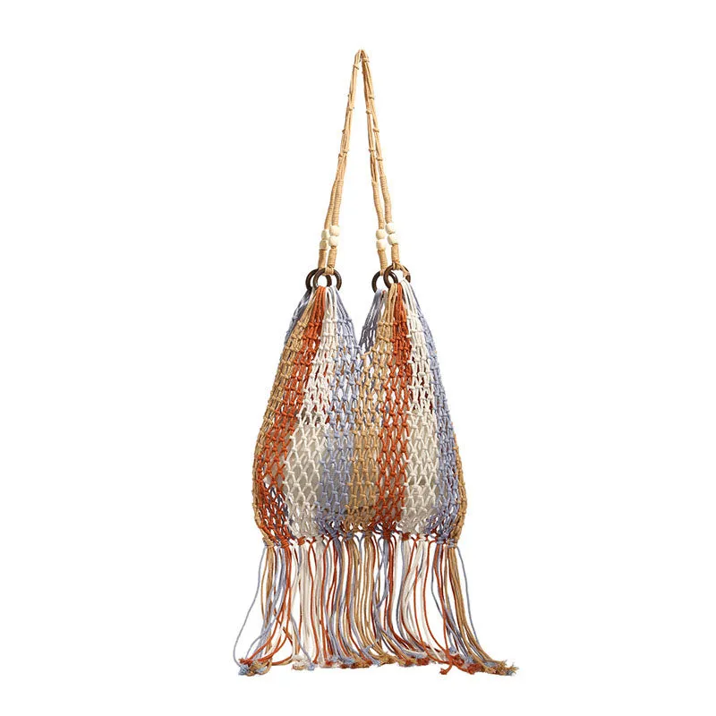 Beach Style Straw Bag