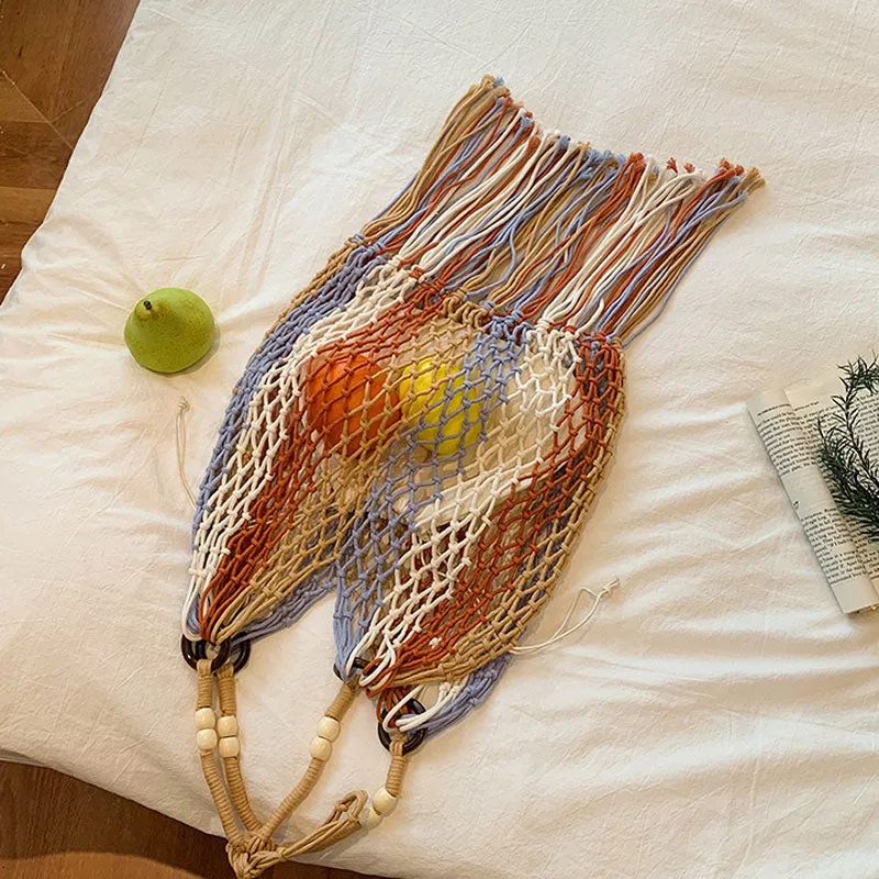 Beach Style Straw Bag