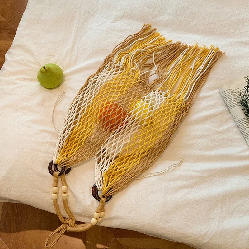 Beach Style Straw Bag