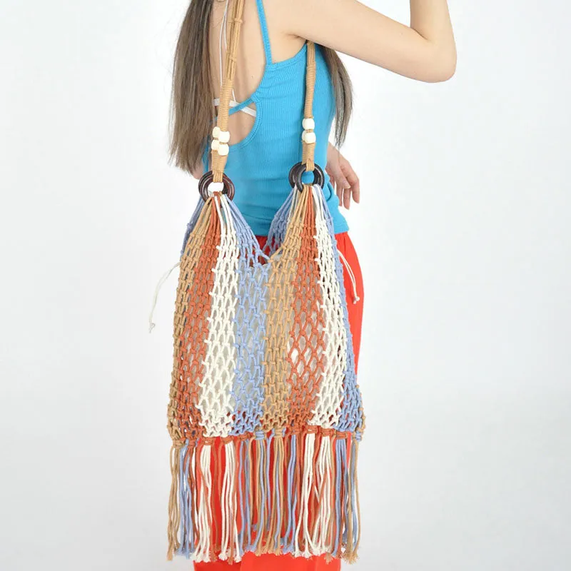 Beach Style Straw Bag