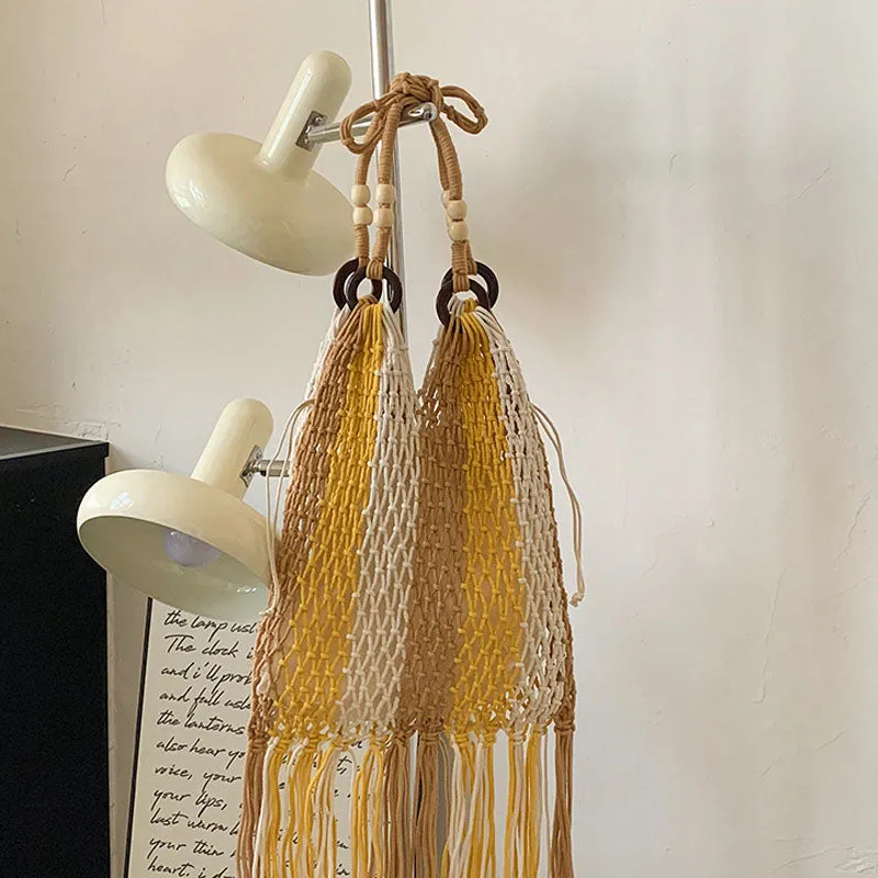 Beach Style Straw Bag