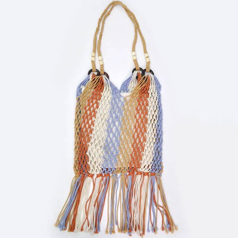 Beach Style Straw Bag