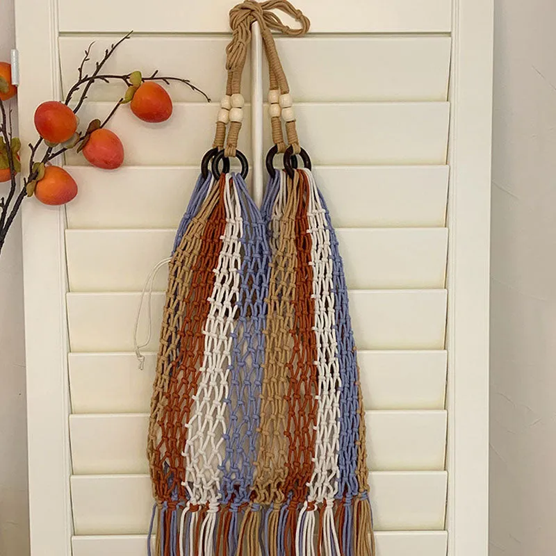 Beach Style Straw Bag