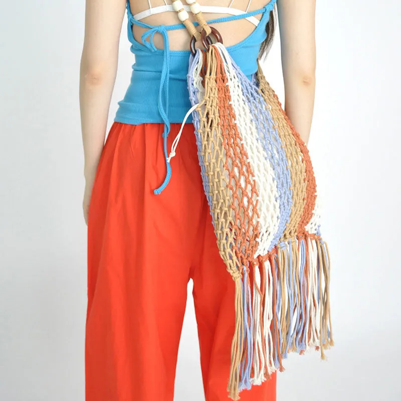 Beach Style Straw Bag