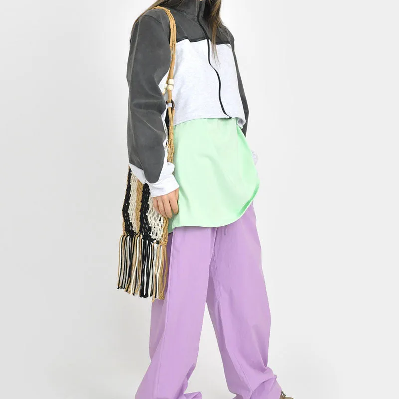 Beach Style Straw Bag