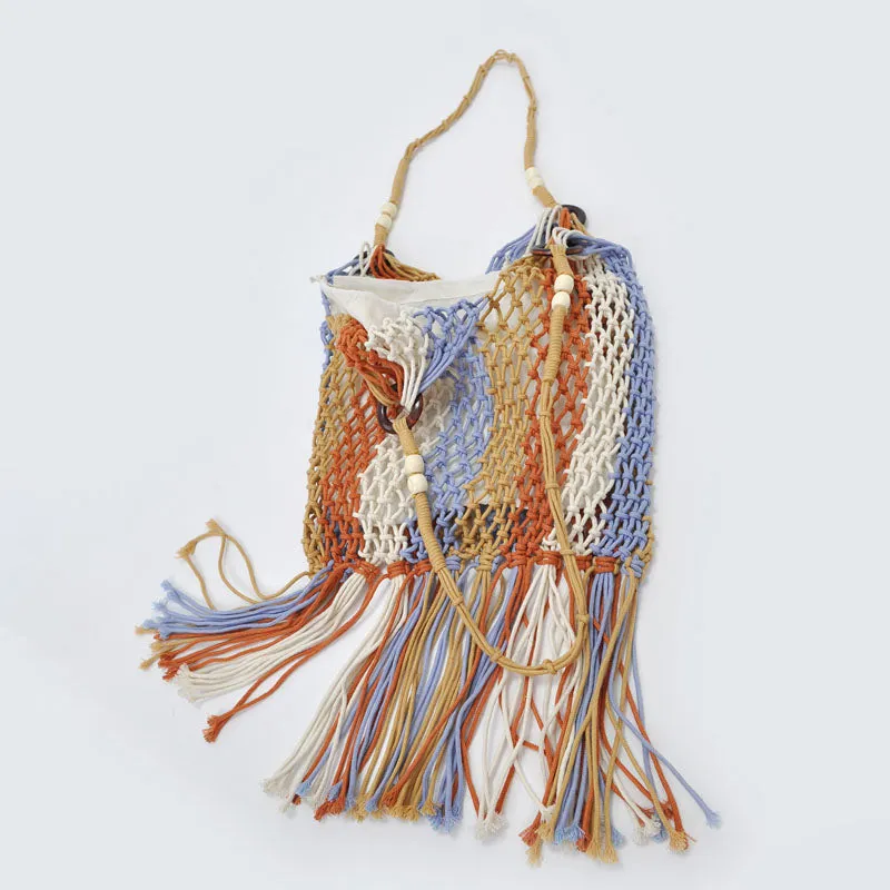 Beach Style Straw Bag