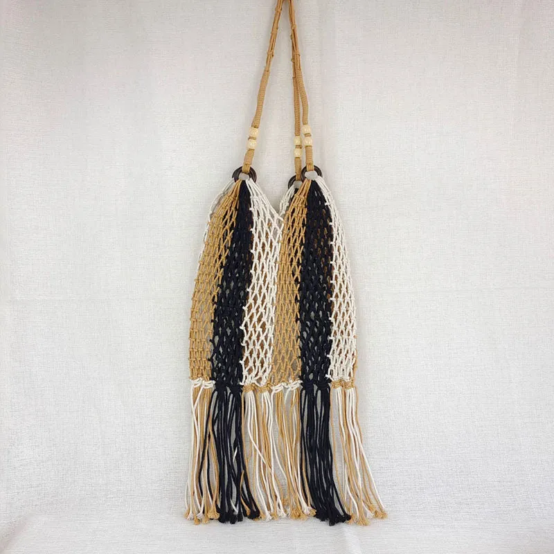 Beach Style Straw Bag