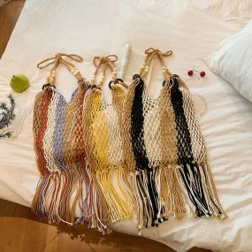 Beach Style Straw Bag