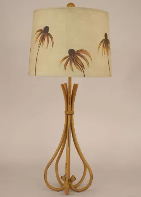 Beautiful S Shape-Leg Iron Table Lamp