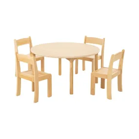 Beech Classroom Circular Table 1m dia
