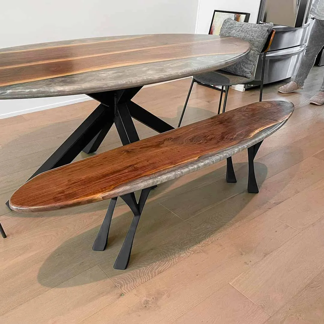 Bench Legs 115 Yami 16H Industrial Metal Furniture