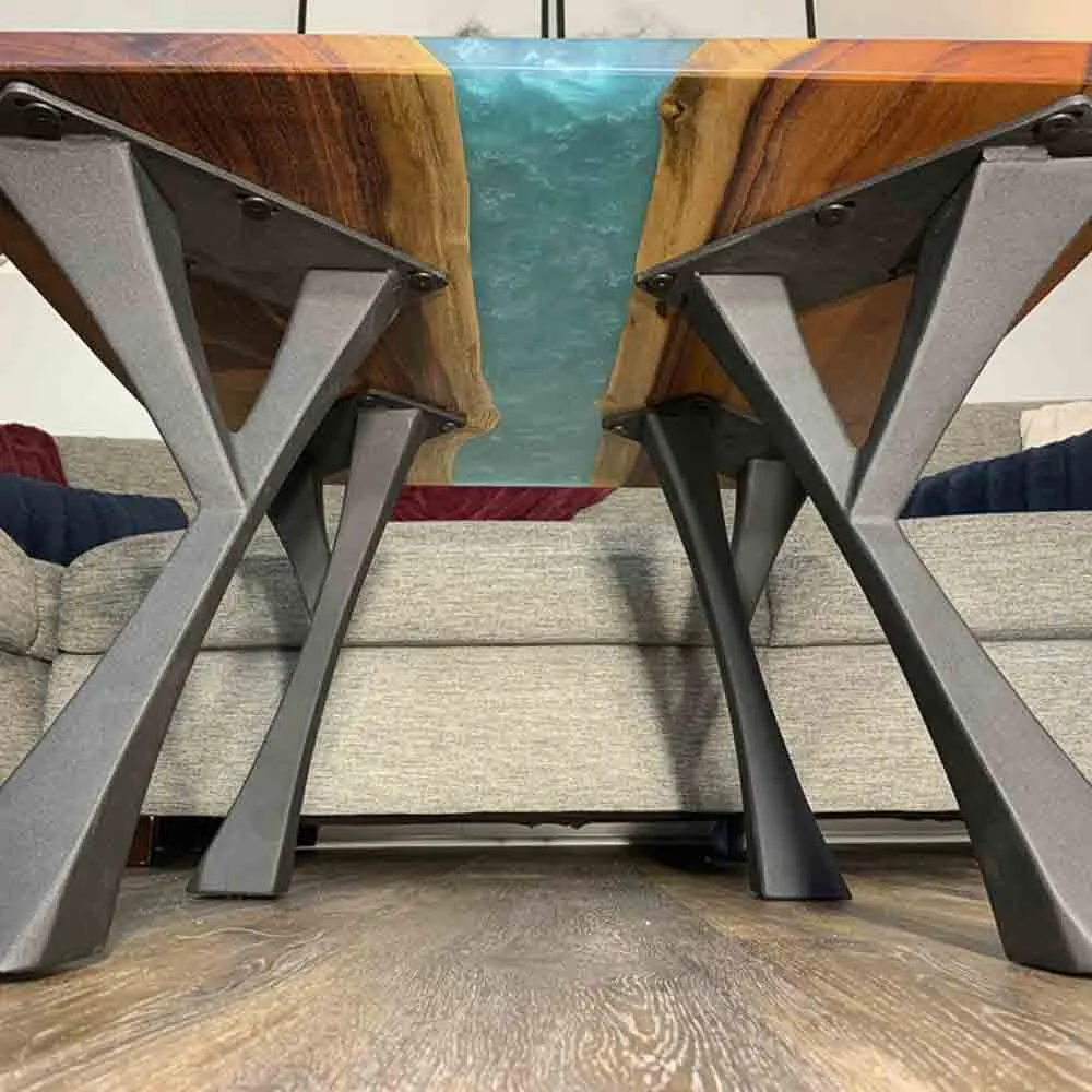 Bench Legs 115 Yami 16H Industrial Metal Furniture