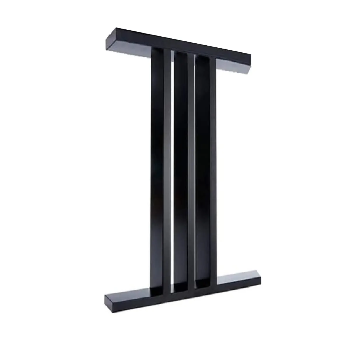 BLOO BASKET Legs for Table,Dining Table Leg Metal Industrial Style, H-27 Inch/W-20Inch, Set of 2 (i Design)