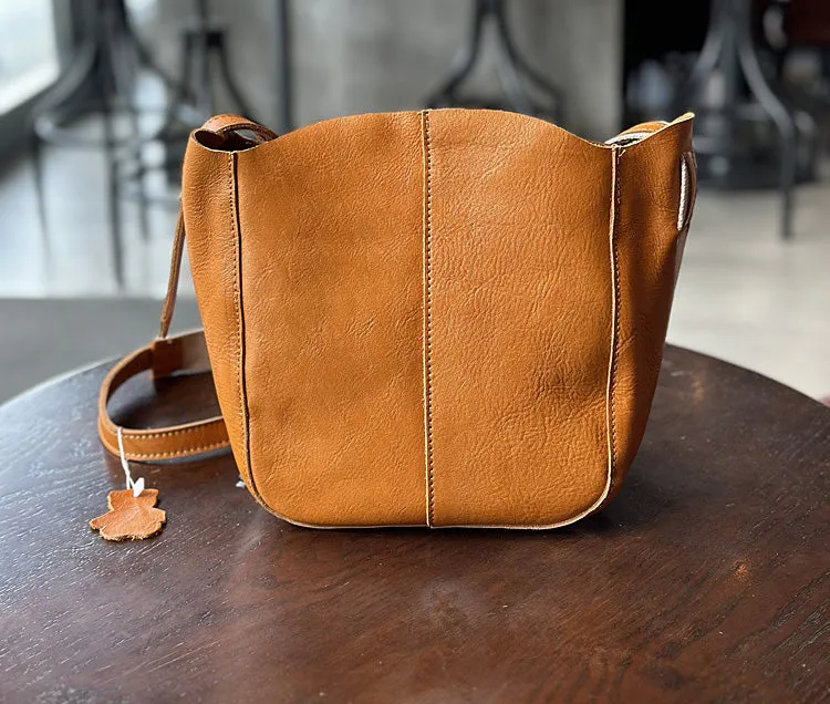 Chic Womens Leather Over The Shoulder Bag Leather Crossbody Purse