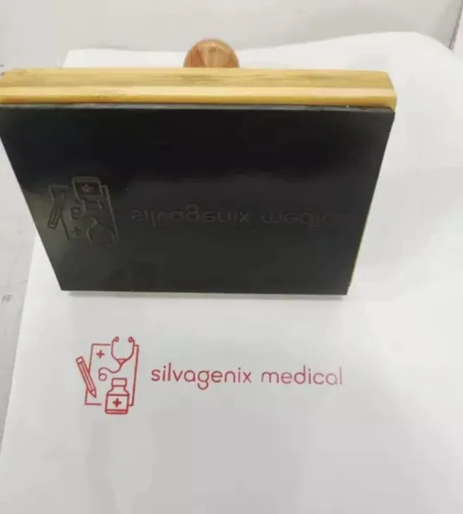 Custom Stamp - Large Custom Rubber Stamp - Custom Logo Stamp - Custom Stamps - Wood Handle Business Stamp - Bag Stamp - Branding Package