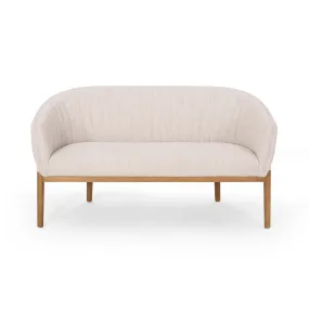 Deborah Mid-Century Fabric Settee