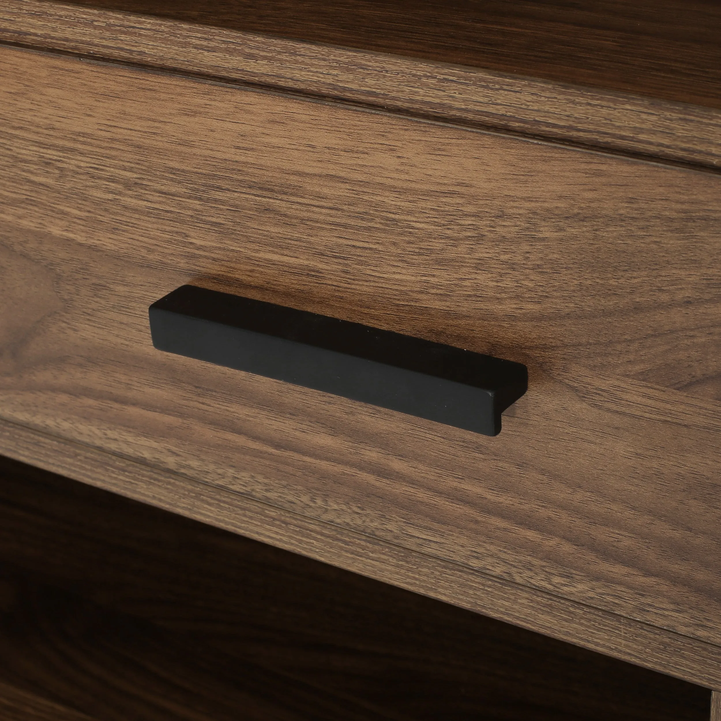 Elon Bookcase With Storage Cabinet & Drawer