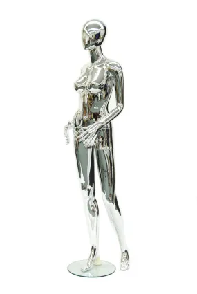 Female Chrome Mannequin MM-801T22