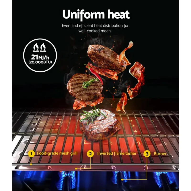 Grillz Portable LPG Gas BBQ