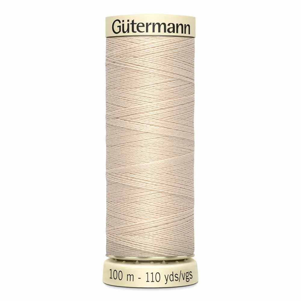 Gutermann Sew-All Polyester Thread (100 m) - Bone-030