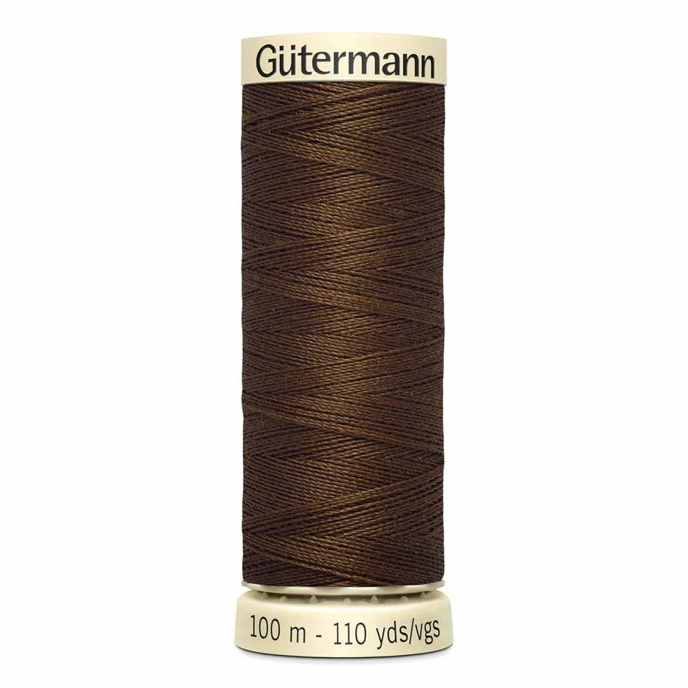 Gutermann Sew-All Polyester Thread (100 m) - Coffee Bean-589