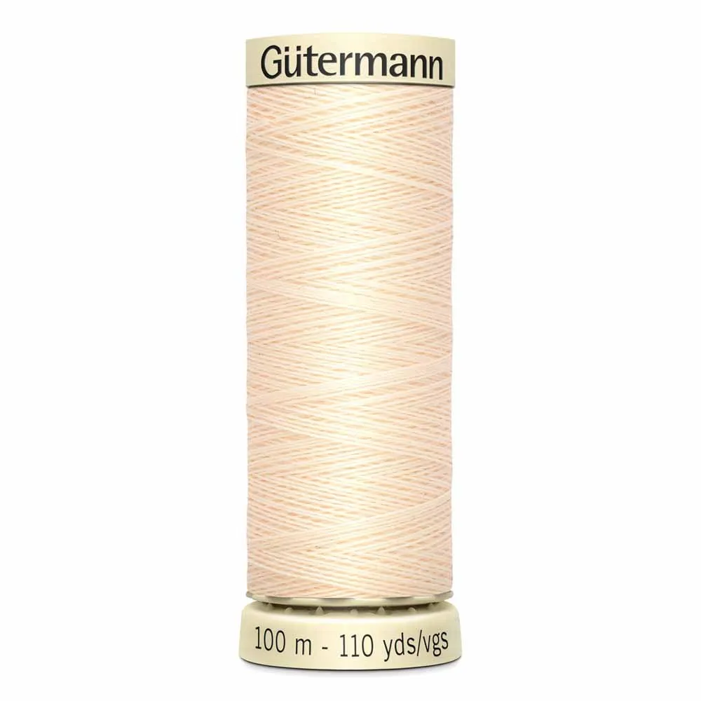 Gutermann Sew-All Polyester Thread (100 m) - Ivory-800