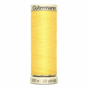 Gutermann Sew-All Polyester Thread (100 m) - Lemon Peel-807