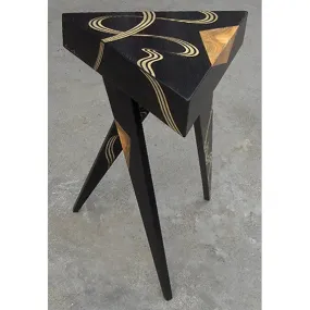 Kyoto Tri Twist Leg End Table by Grant Noren