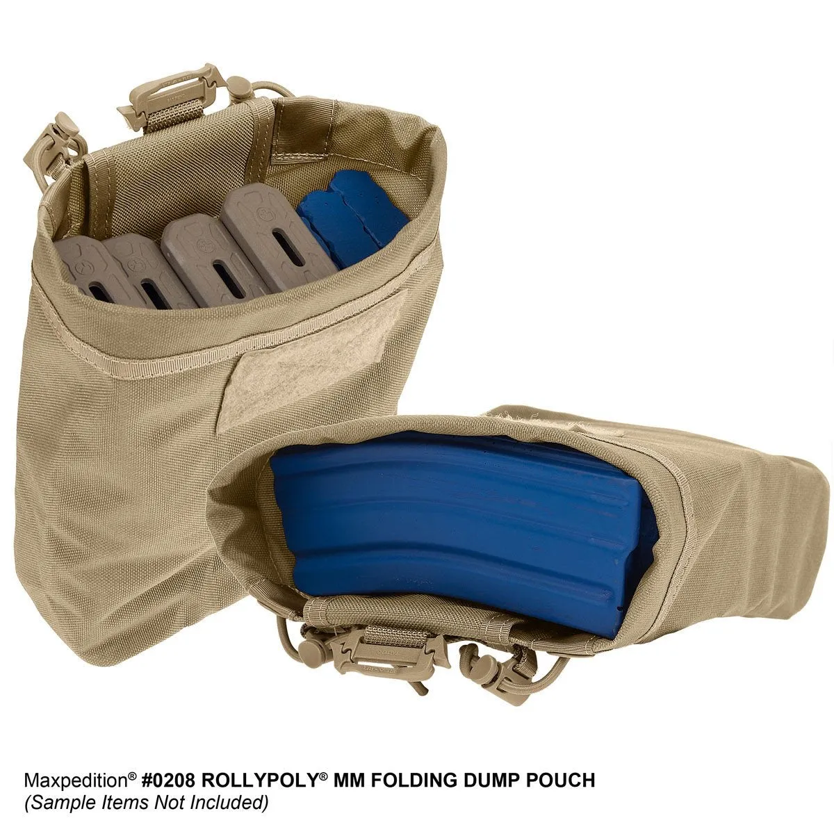 Maxpedition Mega Rollypoly Folding Dump Pouch (OD Green)