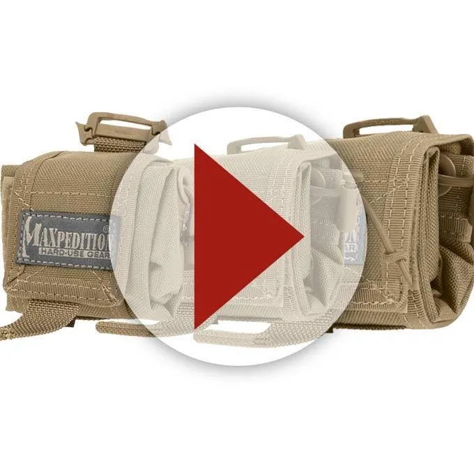 Maxpedition Mega Rollypoly Folding Dump Pouch (OD Green)