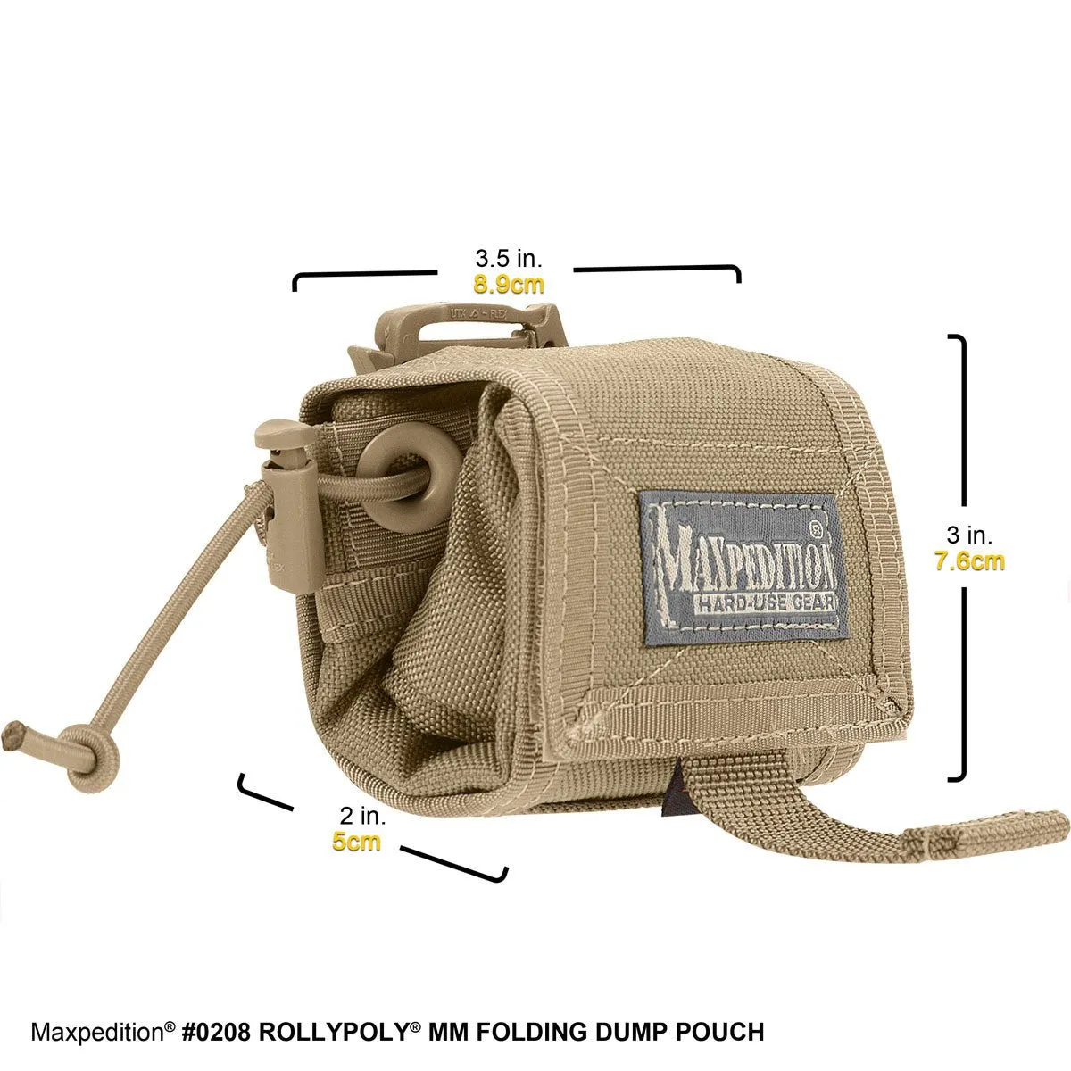 Maxpedition Mega Rollypoly Folding Dump Pouch (OD Green)