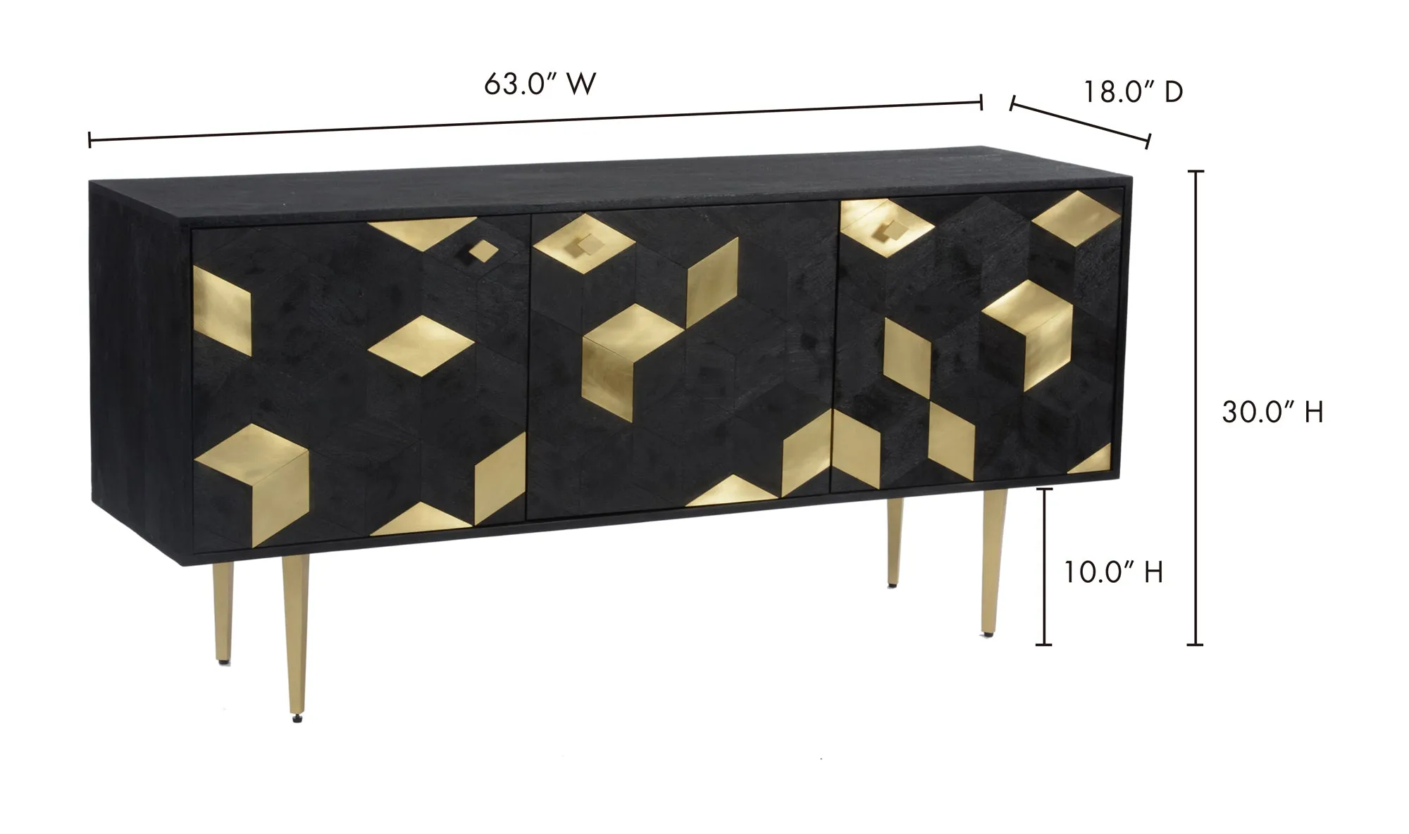 Moe's Home 63" Sapporo Sideboard