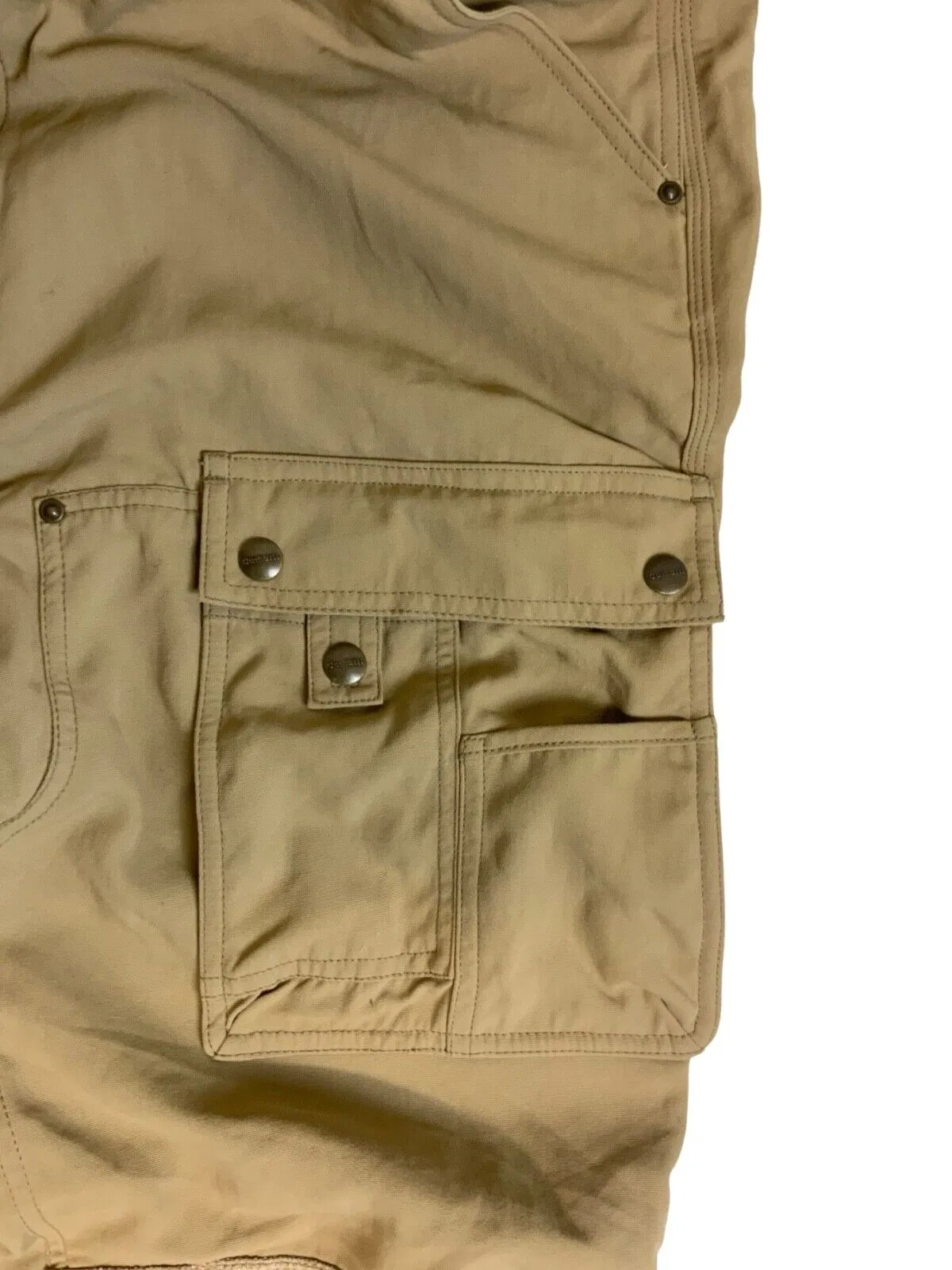 NEW TAGGED CARHARTT ER048 TNS WORKWEAR DUNGAREES PROTECTIVE KNEES 36”W 34”L