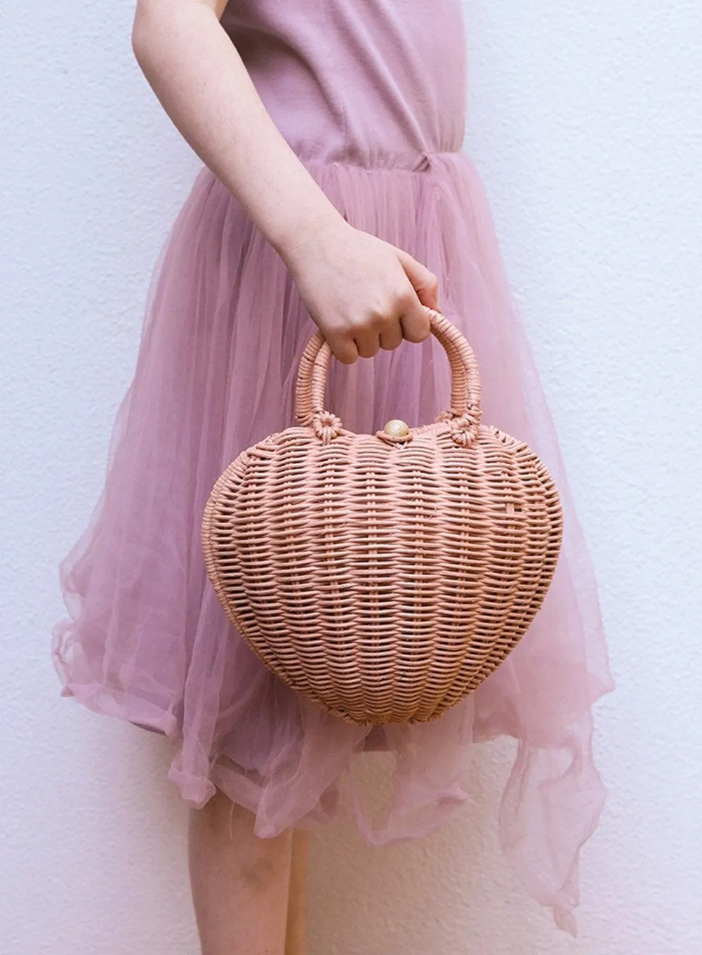Olli Ella Rattan Luvya Bag