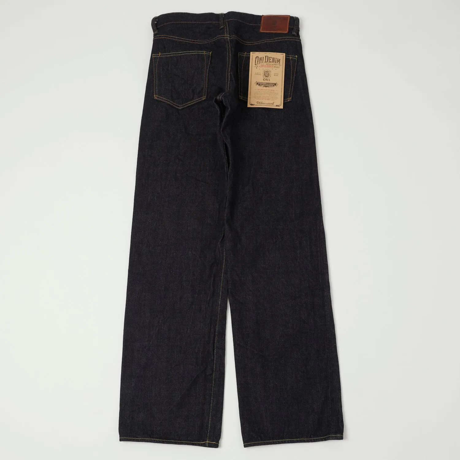 ONI 200 15oz Wide Straight Jean - One Wash