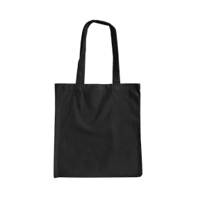 Organic Black Canvas Promotional Bag | ECV-08B