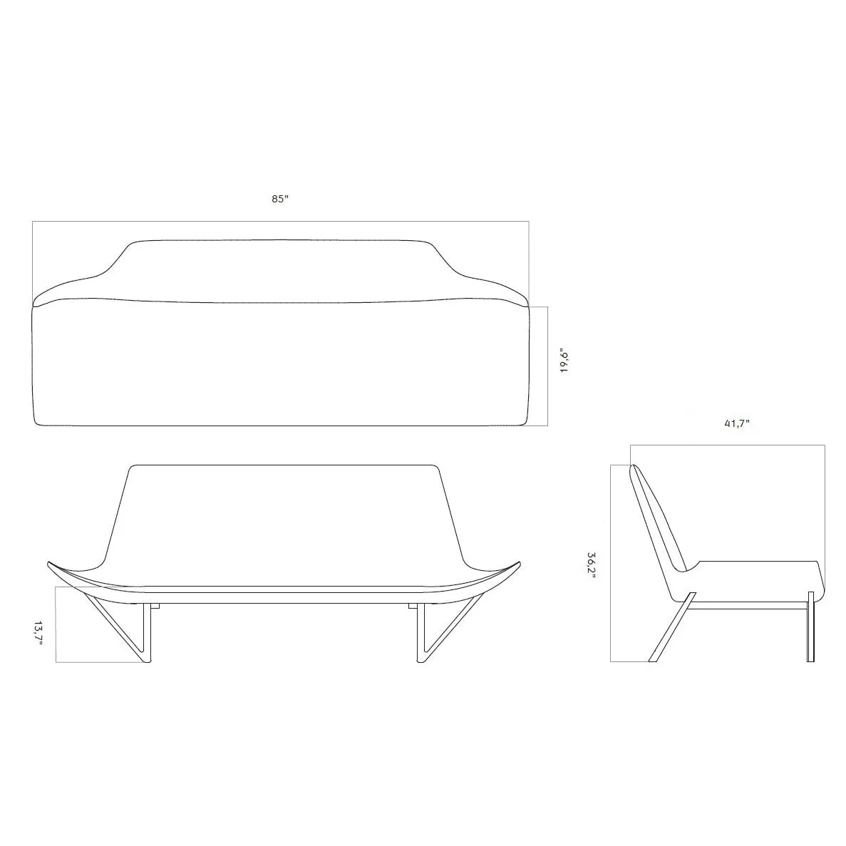 Pagode Sofa