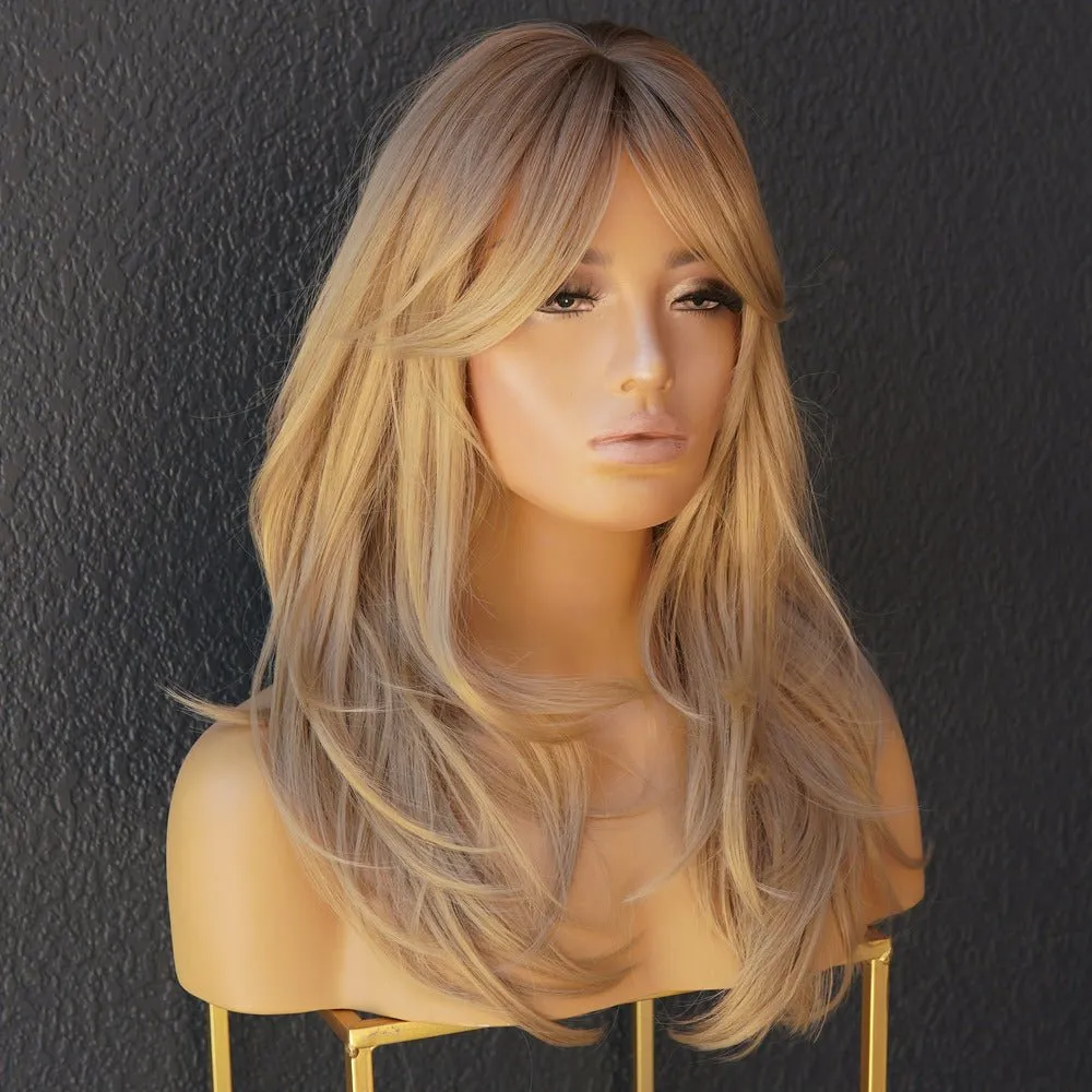 PENELOPE Ombre Blonde Fringe Wig