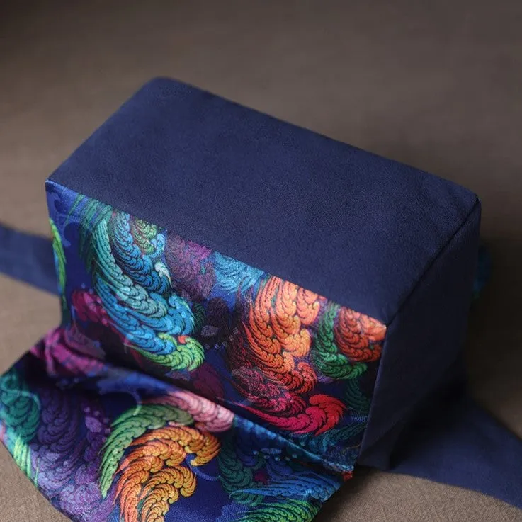 "Peacock Parade" Cloth Carrying Case for Teapot & Cups