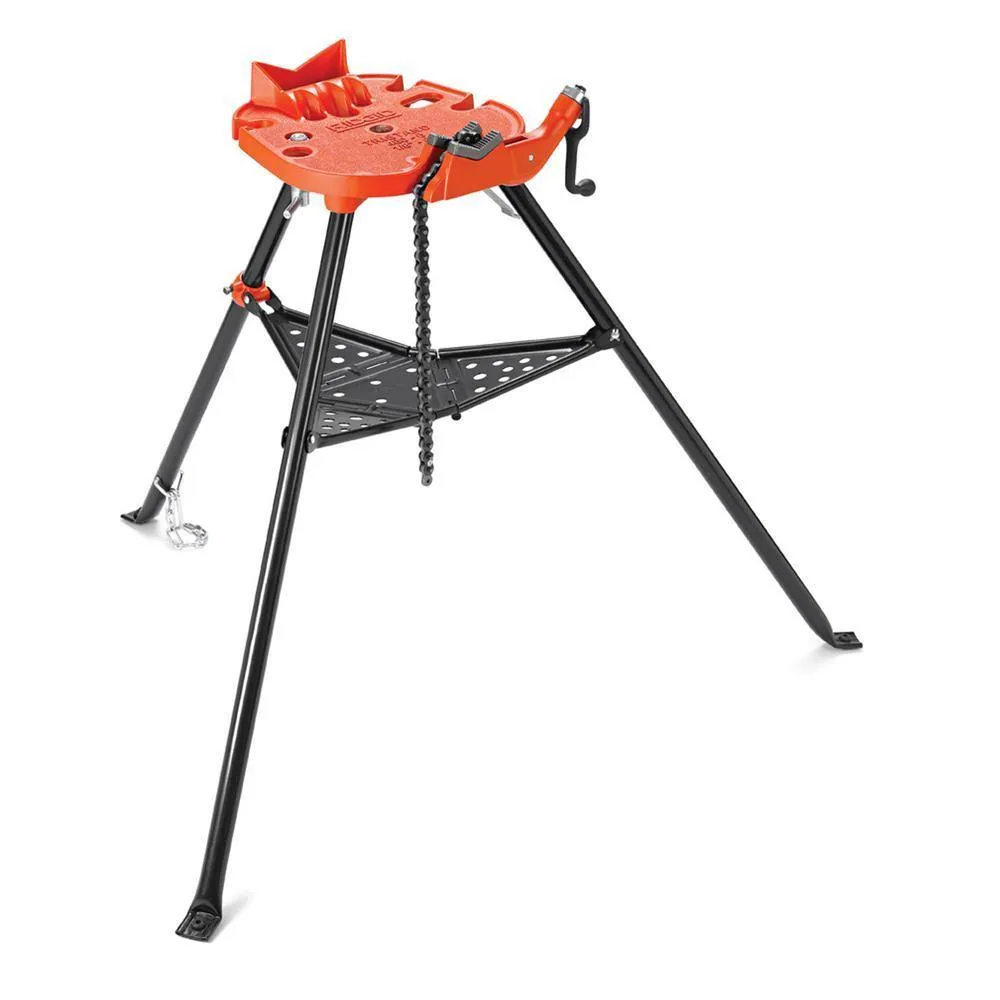 Ridgid 36273 Model 460-6 Portable Tri-Stand Chain Vise with 6in. Pipe Capacity